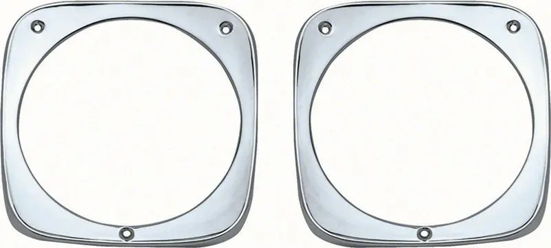 1964-1966 Chevrolet Pickup Truck Headlamp Bezels