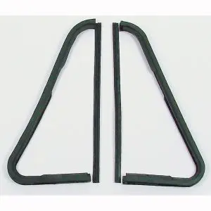 1964-1966 Chevrolet|GMC Panel|Suburban|C/K Pickup Truck Vent Glass Weatherstrip Seal 4 PC Kit - Driver and Passenger-VWK111064