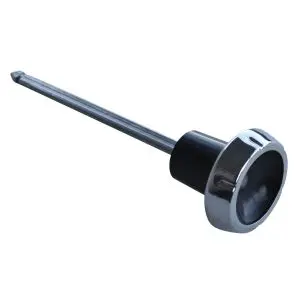 1964-1966 Chevrolet|GMC Pickup Headlight Switch Knob and Rod w/Stainless Trim-0848-505