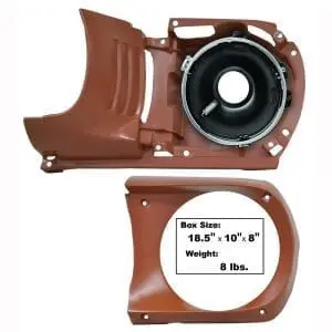 1964-1966 Ford Mustang Headlamp Assembly Driver Side (LH)