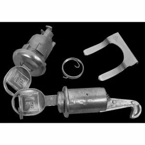 1964-1967 Chevrolet Camaro| Impala| Nova Lock Kit Glovebox and Trunk Later