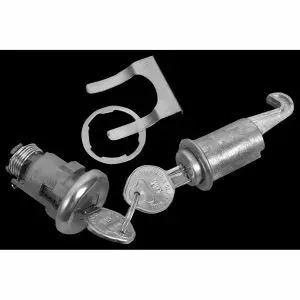 1964-1967 Chevrolet Camaro| Impala| Nova Lock Kit Glovebox and Trunk Original