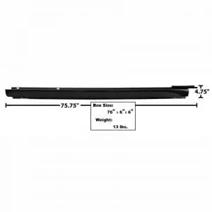 1964-1967 Chevy Chevelle Rocker Panel Outer Passenger Side (RH)