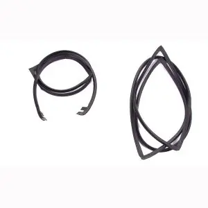 1964-1970 Dodge A100|A108 Van Door Weatherstrip Seal 2 PC Kit - Driver and Passenger-DWP313064