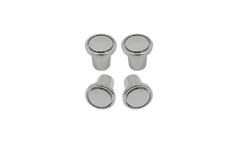 1964-1972 Chevrolet Camaro|Chevelle|El Camino Vent Pull Knobs Chrome Kit