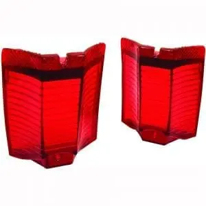 1964 Chevy El Camino Tail Lamp Lens Pair