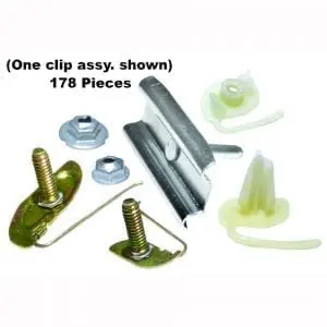1964 Chevy Impala Bodyside Molding Clips Set