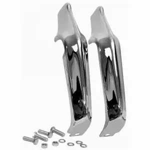 1964 Chevy Impala Front Bumper Guard Pair