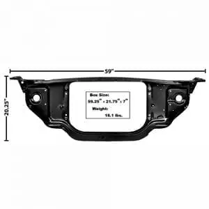 1964 Chevy Impala Radiator Support