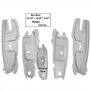 1965-1966 Ford Mustang B Pillar Kit 4Pcs