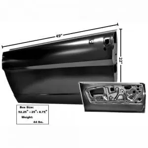 1965-1966 Ford Mustang Door Shell Driver Side (LH)