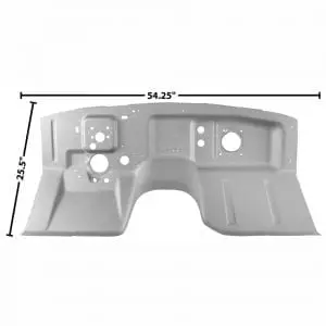 1965-1966 Ford Mustang Firewall  WeldThru Pairimer