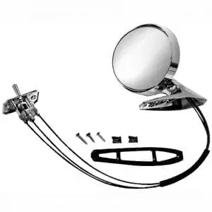 1965-1966 Ford Mustang Mirror Driver Side (LH) Remote Control