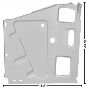 1965-1966 Ford Mustang Pillar/Kick Panel Passenger Side (RH)