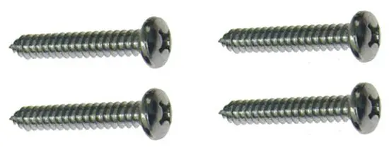1965-1967 Chevrolet|Pontiac Camaro|Chevelle|Malibu|El Camino|Firebird|Biscayne|Bel Air|Impala|Caprice Armrest Base Screws