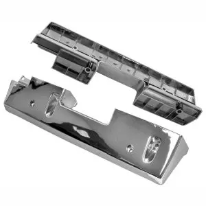 1965-1967 Oldsmobile| Chevrolet Cutlass| Impala Armrest Base Chrome Pair