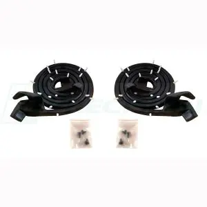 1965-1968 Buick|Cadillac|Chevrolet|Oldsmobile|Pontiac 4 DR Hardtop Front Door Weatherstrip Seal Kit - Driver and Passenger-DWP151065