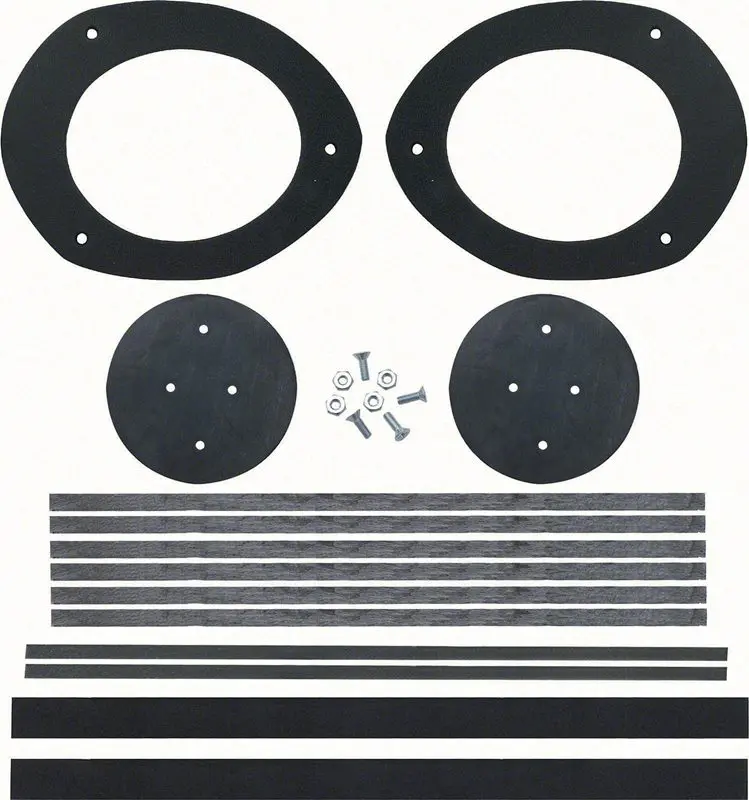 1965-1968 Chevrolet|Pontiac Camaro|Impala|Bel Air|Biscayne|Firebird Dash Air Duct SealKit w/Astro Ventilation