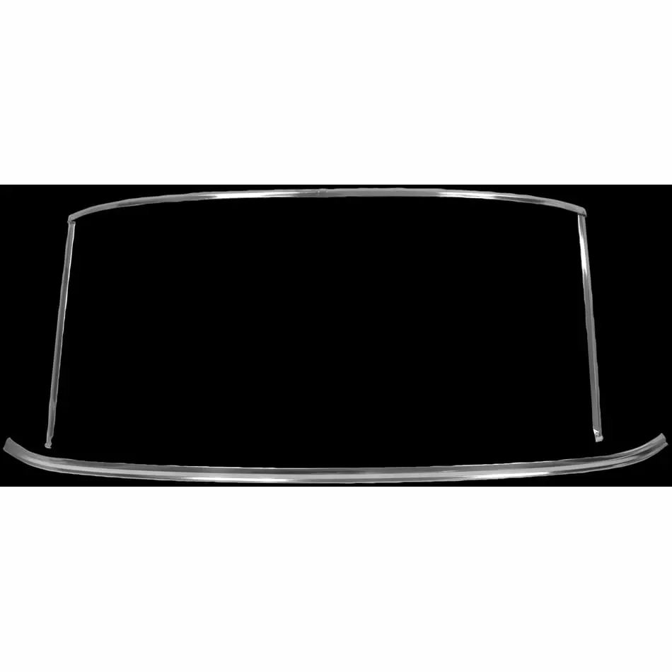 1965-1968 Ford Mustang Windshield Molding Set Coupe or Fastback