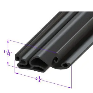 1965-1969 Chevrolet Corvette Engine to Body Seal Strip