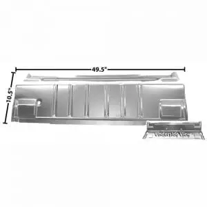 1965-1970 Chevy Impala Trunk Divider Panel