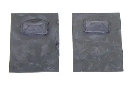 1965-1972 Chevrolet|Pontiac Camaro|Nova|Chevy II|Firebird|Trans Am Rocker Panel Rear Drain Flaps