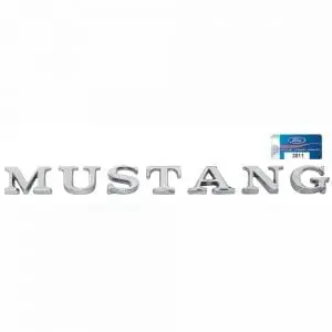 1965-1972 Ford Mustang Fender/Trunk Letter Set