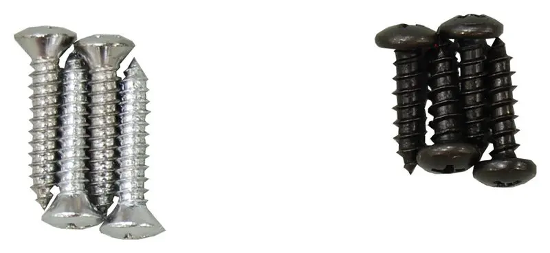 1965-1976 Plymouth|Dodge Challenger|Charger|Coronet|Dart|Demon|Super Bee|Barracuda|Belvedere|Duster|GTX|Road Runner|Satellite|Scamp|Superbird|Valiant Shift Boot Trim Ring Screw Kit-SWA-270298