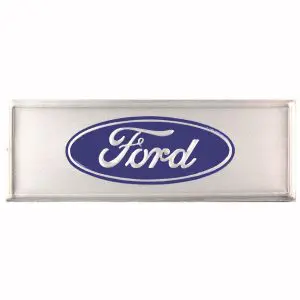 1965-1977 Ford Bronco| Mustang Blue Door Sill Scuff Plate Decal