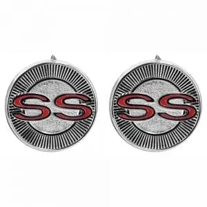 1965 Chevy Impala Emblem Door Panel  Pair