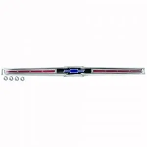 1965 Chevy Impala Emblem Trunk with Chrome Bezel