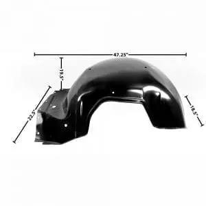 1965 Chevy Impala Fender Inner Passenger Side (RH)