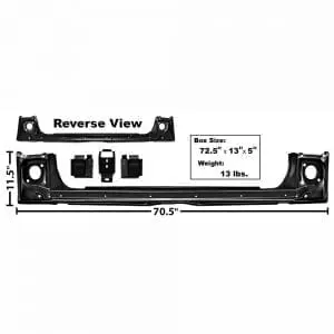1965 Chevy Impala Rear Body Panel Set