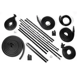 1965 Pontiac GTO|LeMans 2DR hardtop Body Seal Master kit-MMPRK8100-101