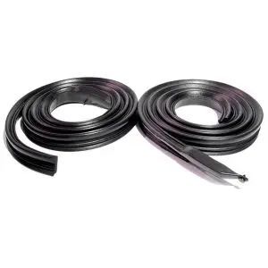 1966-1967 Buick|Chevrolet|Oldsmobile|Pontiac 2DR Hardtop Car Molded Roof Rail Seals Kit