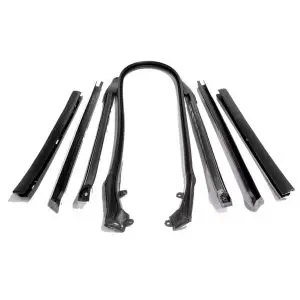 1966-1967 Buick|Chevrolet|Oldsmobile|Pontiac Car Convertible Top Rail Kit-MMPRR1609