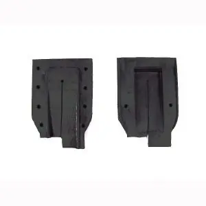 1966-1967 Buick|Chevrolet|Oldsmobile|Pontiac U Jamb Door Lock Pillar Weatherstrip Seals Pair-DLP171066