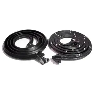 1966-1967 Chevrolet Chevelle|Malibu Door Seals w/clips and Molded Ends