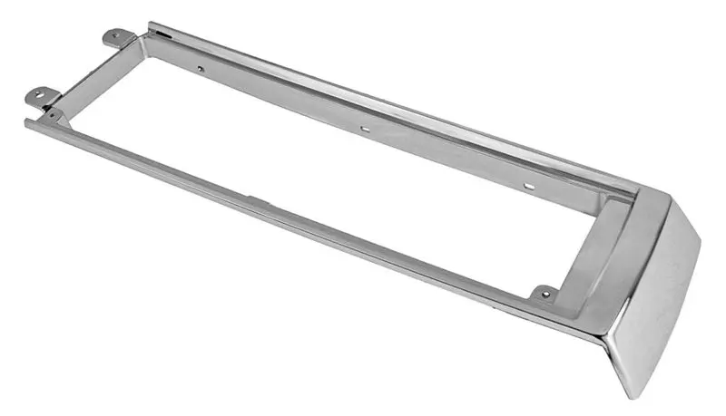 1966-1967 Chevrolet Chevelle|Malibu|El Camino Console Rear Top Plate-P-9507996