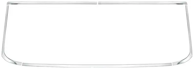 1966-1967 Chevrolet Chevy II Back Glass Molding Kit-X670-3066-2S