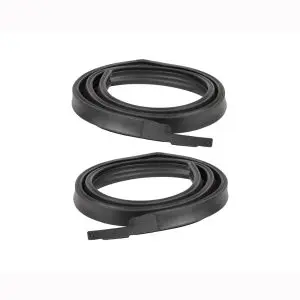 1966-1967 Chevrolet Chevy II Roof Rail Weatherstrip Seal - Driver and Passenger Pair-RWP141066