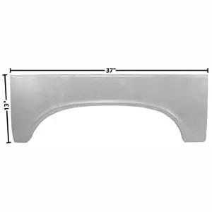 1966-1967 Chevy Chevelle Quarter Lip Patch Passenger Side (RH)