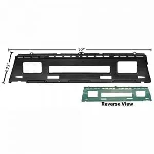 1966-1967 Chevy Chevelle Speedometer Face Plate