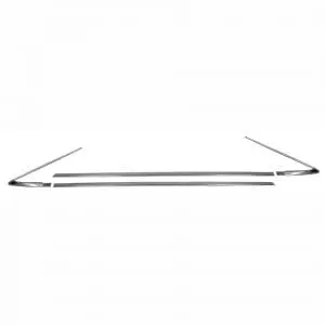 1966-1967 Chevy Chevelle Vinyl Top  Molding 4Pc Set