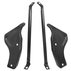 1966-1967 Chevy El Camino Rear Bumper Bracket 4Pc Set