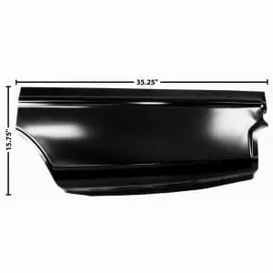 1966-1967 Chevy Nova Quarter Rear Lower Patch Driver Side (LH)