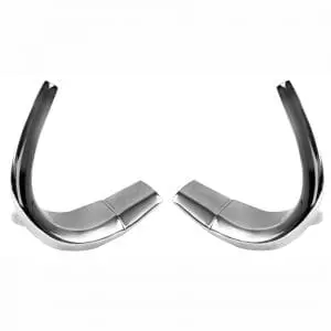 1966-1967 Chevy Nova Quarter Window Molding Pair
