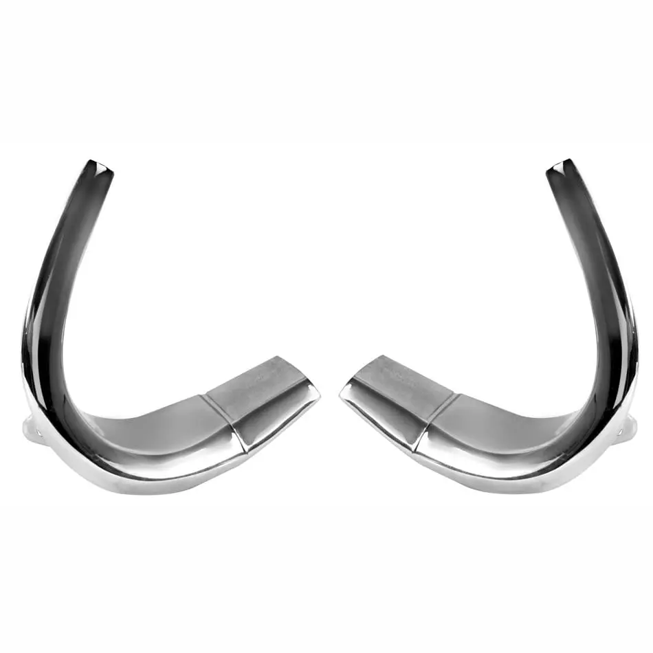 1966-1967 Chevy Nova Quarter Window Molding Pair