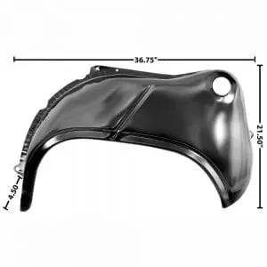 1966-1967 Chevy Nova Wheelhouse Outer Driver Side (LH)