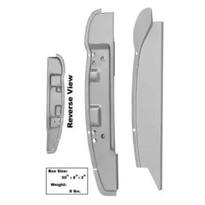 1966-1967 Ford Bronco A Pillar Driver Side-3719GWT